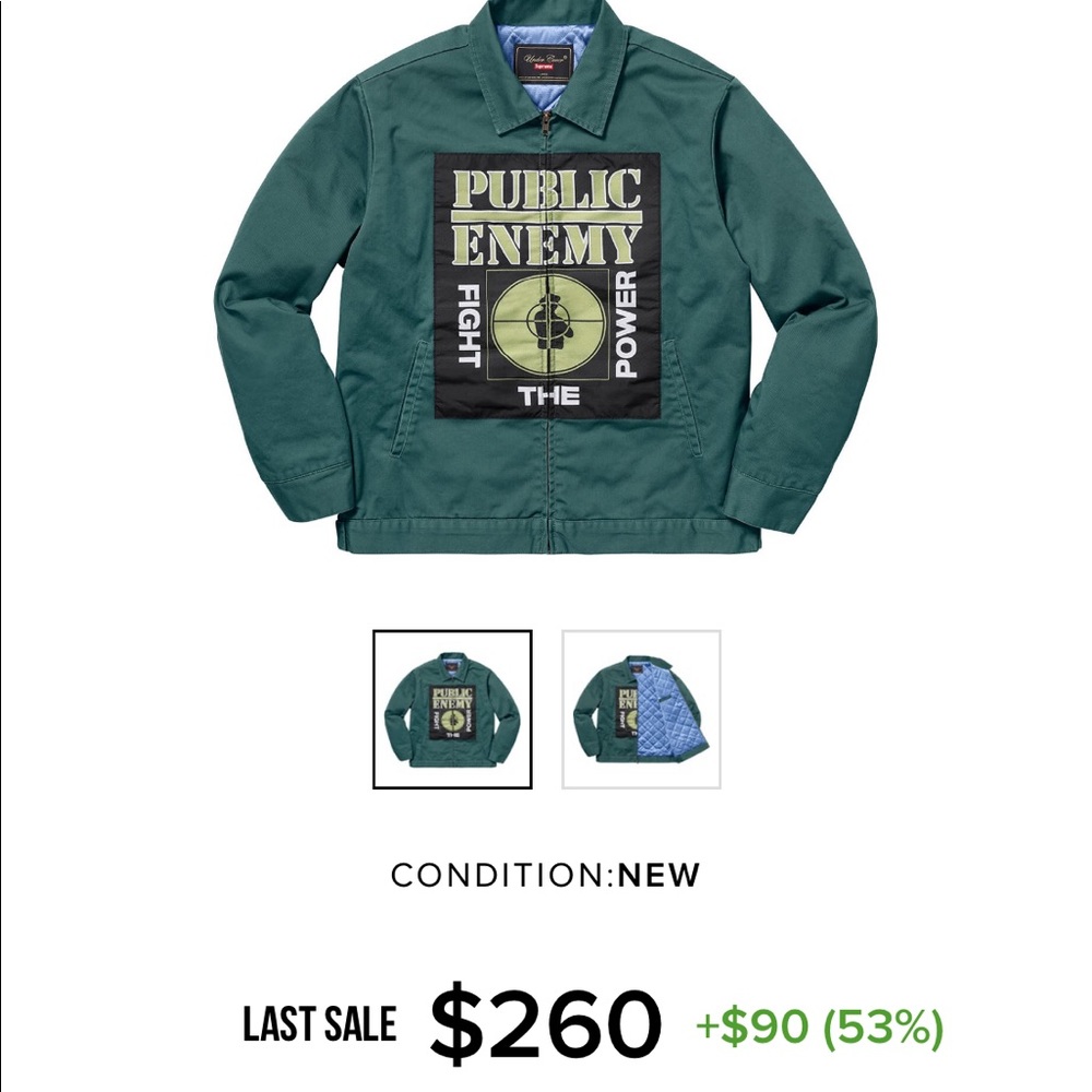 Supreme Public Enemy jacket - Picture 2 of 4